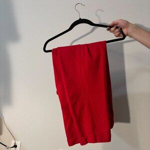 Hot Red Cargo Pant